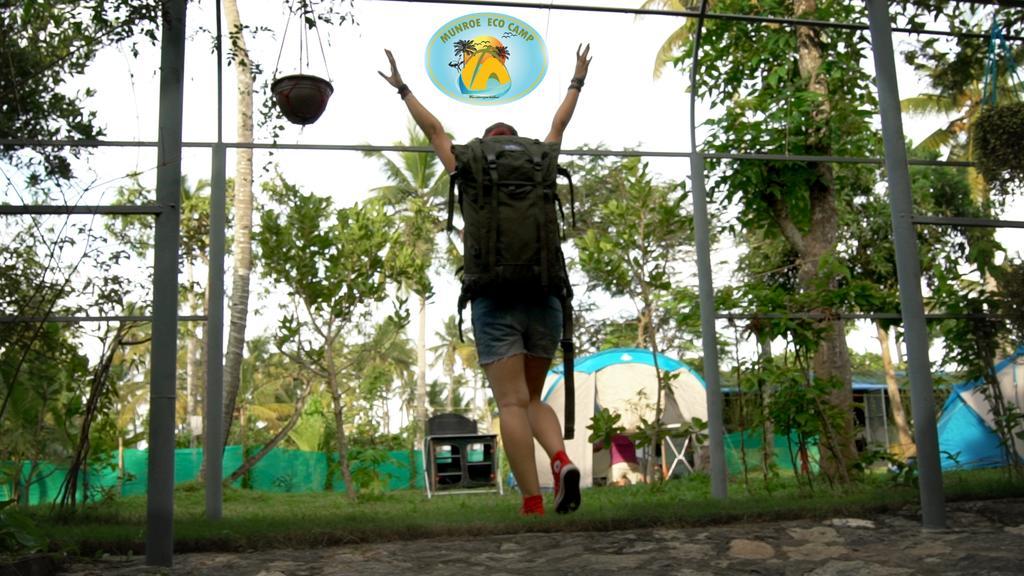 Munroe Eco Camp Hotel Mundrothuruth Екстериор снимка